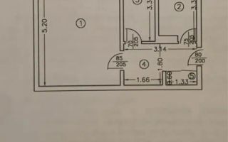 Garsoniera renovata decomandata Drumul Gazarului - Schiță 7