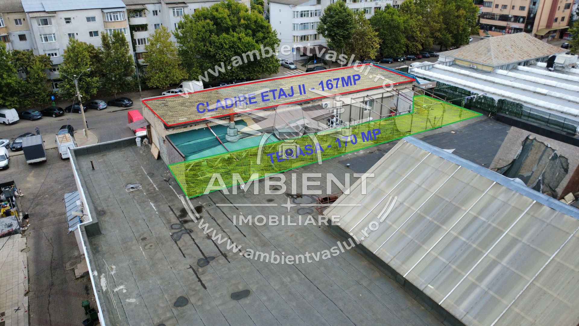SPAȚIU COMERCIAL 167 mp + TERASĂ 170 mp, ETAJ 2, PIAȚA TRAIAN – VASLUI - Poză 4