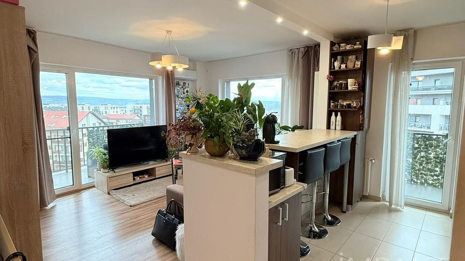 Apartament cu 3 camere si terasa spatioasa 26mp in Buna Ziua - Poză 1