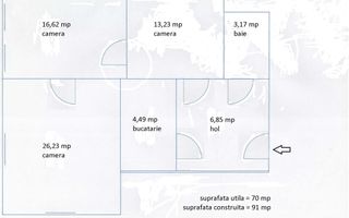BLACK FRIDAY I Apartament 3 camere I Etaj 1 I Ultracentral - Poză 8