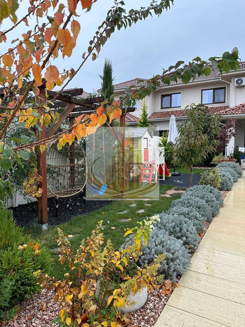 Duplex premium cu 4 camere, 3 bai | Dumbrăvița | Curte spectaculoasă - Poză 33