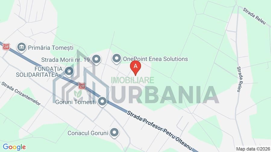 Teren intravilan în Tomesti, cu utilități: canalizare, apă, gaz, electric - Poză 2