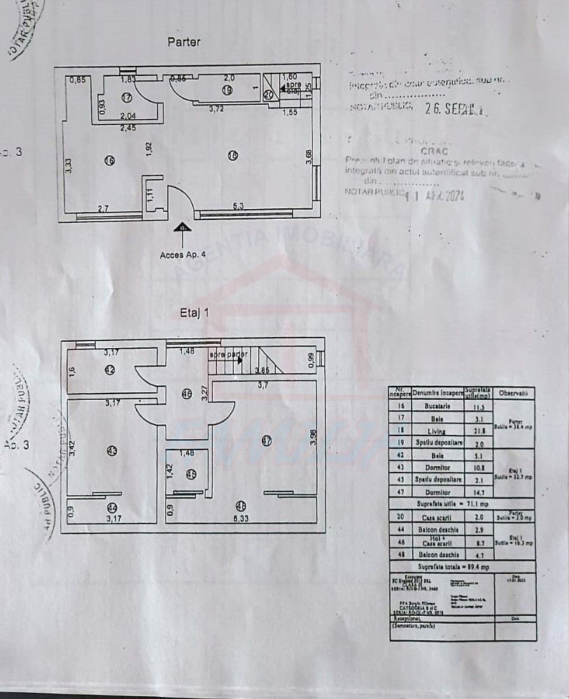 238.000 €  Condominium elegant, nou, în inima orașului Gal - Poză 11