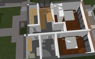 Casa 4 camere,120mp,504mp și 900 mp teren, 0%comision - Poză 4