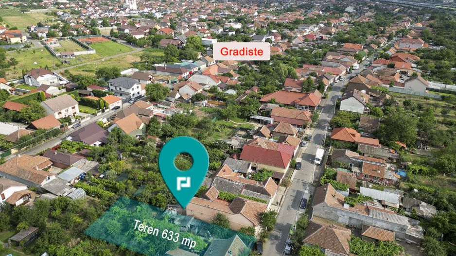 Teren intravilan 633mp in Gradiste - Poză 1