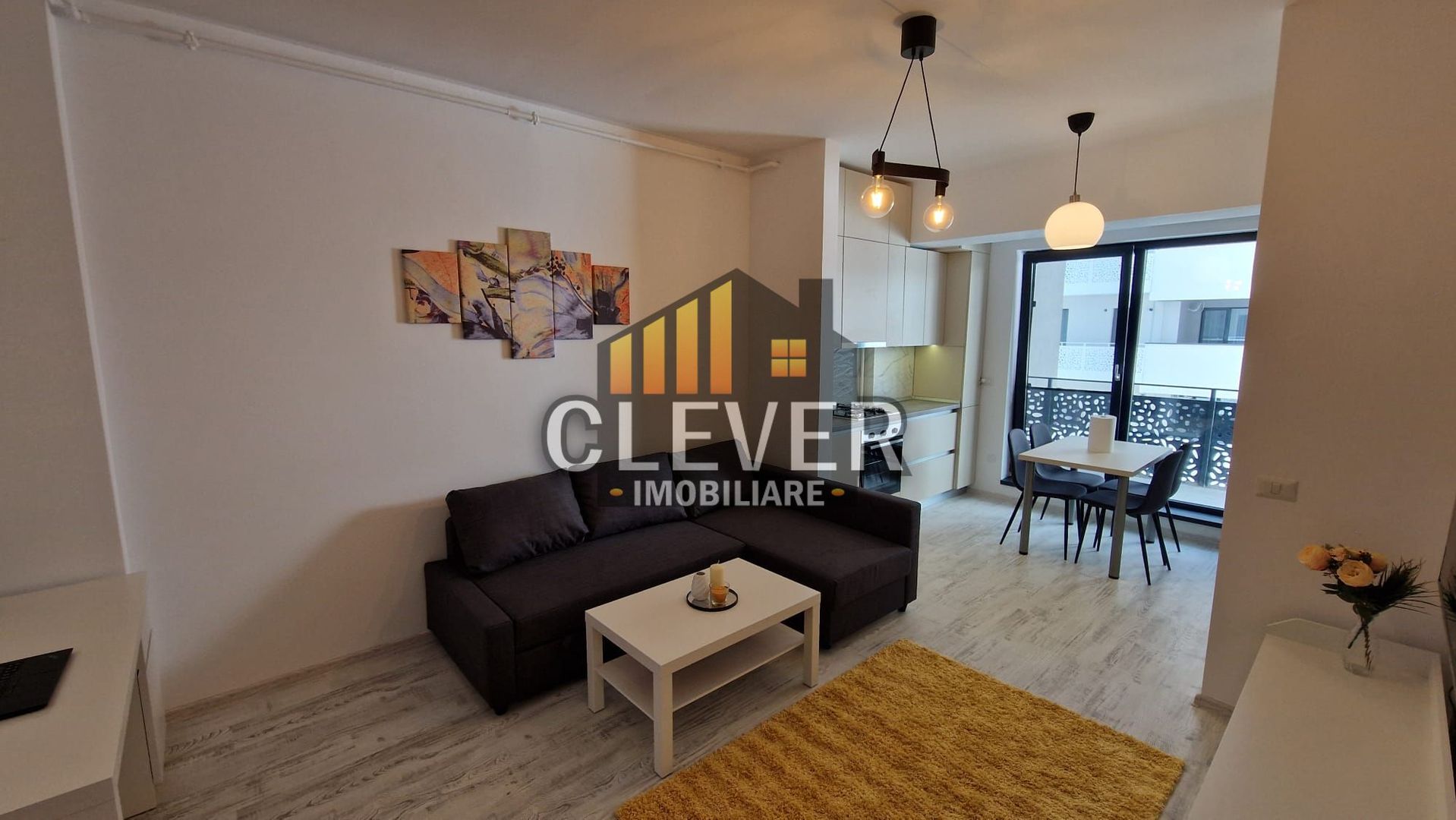 Prima inchiriere 2 camere, mobilat utilat , parcare , 7 min metrou Teclu - Poză 7
