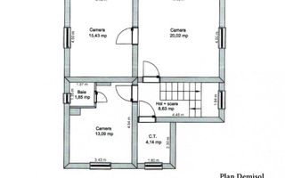 Spatiu birouri Centru, langa pacrul Sub Arini, Sibiu - Schiță 15