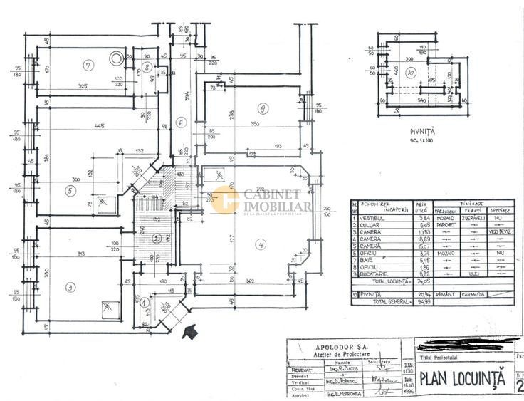 3 camere in vila interbelica I Armeneasca I 74 mp I Etaj 1 - Poză 12