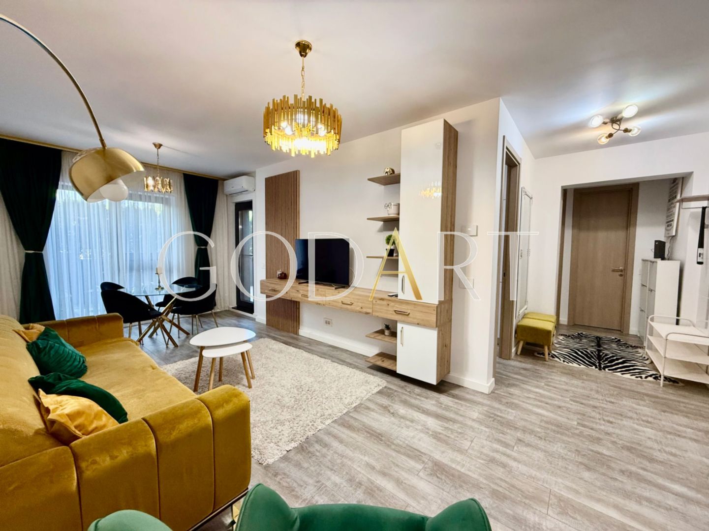 Parcului 20 | 2 Camere Premium | Terasă 27 mp | Mobilat | Utilat Lux - Poză 1