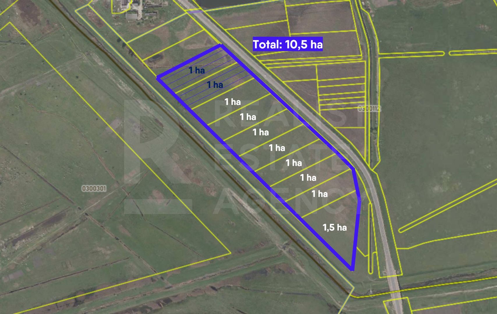 Vânzare, teren 10 ha, strada Aerodromului, Bălți - Poză 1