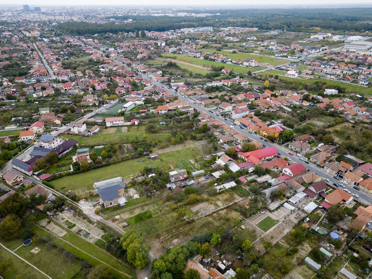 Teren intravilan de 2012 mp în Ghiroda Jud. Timiș - Poză 6