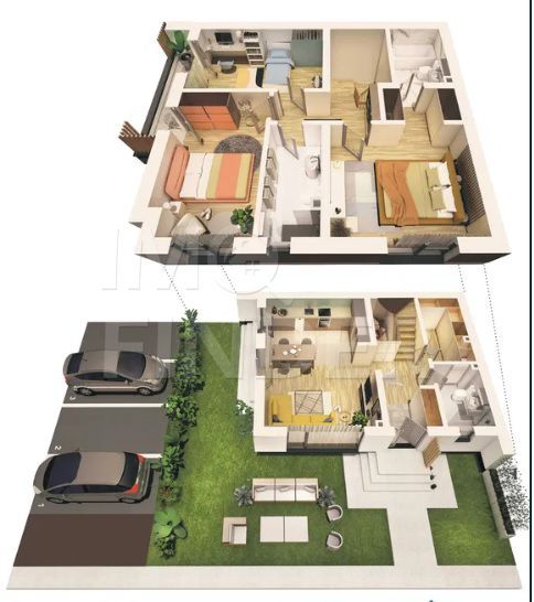 Vanzare duplex Floresti, zona Sub Cetate - Poză 10