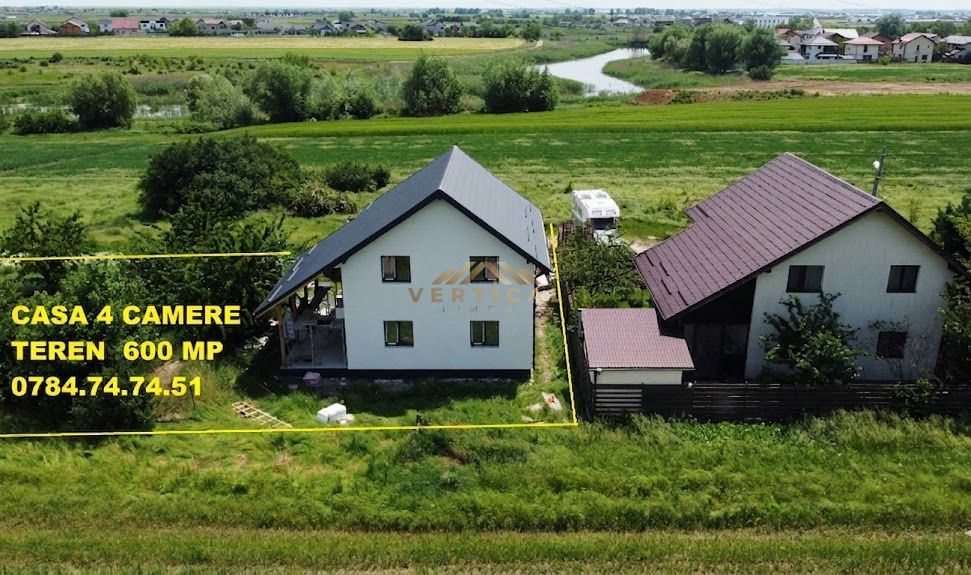 Vila 4 camere cu teren 600 mp - comuna Berceni - Poză 3