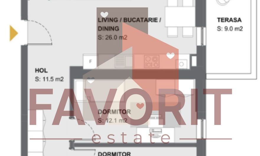 COMISION 0% .  Disponibil imediat. Bloc nou in oras - Schiță 10