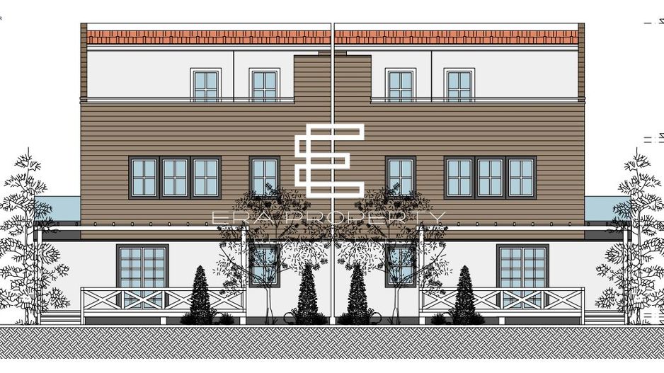 Casă modernă în Sibiu – etaj retras, terase -teren 213 mp - Poză 2