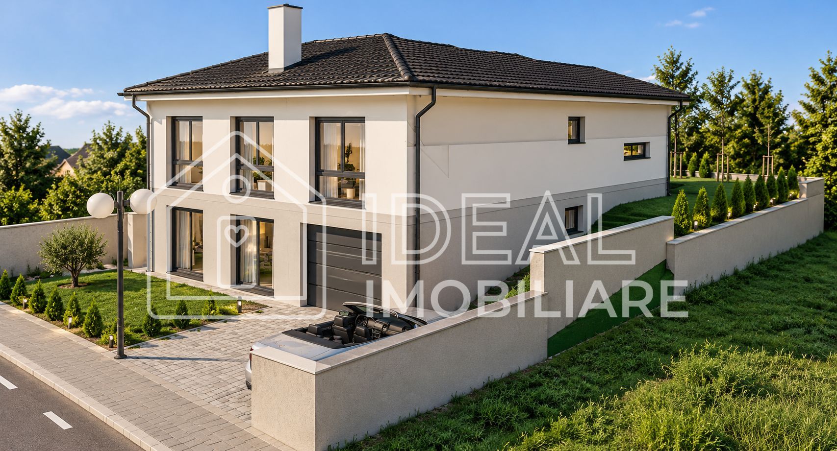 Casă individuală de vânzare în Cisnădie – 170 mp utili – teren 507 mp – Demisol - Poză 1