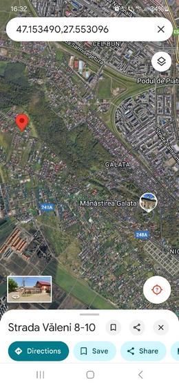 Teren Intravilan Galata Iasi - Poză 5