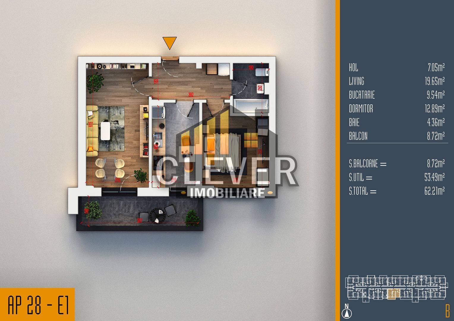 Apartament 2 Camere Decomandate Theodor Pallady Metrou Teclu - Poză 1