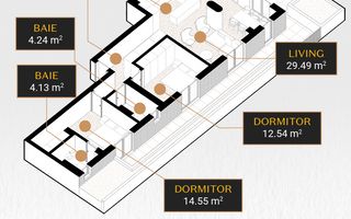 APARTAMENT 3 CAMERE PREMIUM | UNIRII | BLOC NOU | GRADINA PROPIE - Poză 10