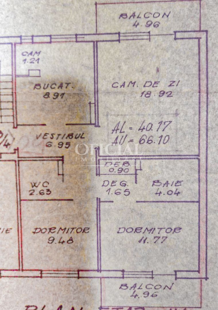 Comision 0% | Apartament 3 Camere | 67 mp | 2 Bai | Manastur Pritax - Poză 11