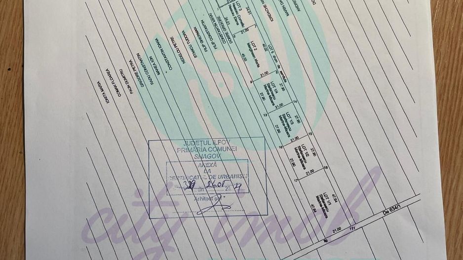 Vanzare teren constructie casa CIOFLICENI - SNAGOV - Poză 4