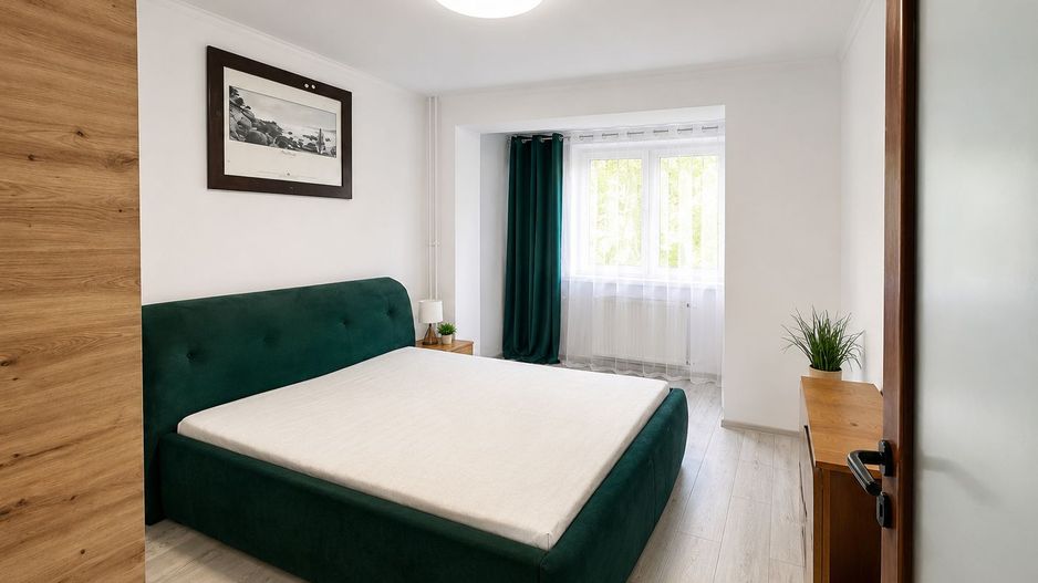 Apartament spațios 3 cam, complet renovat, mobilat – disponibil 01.07. - Poză 6