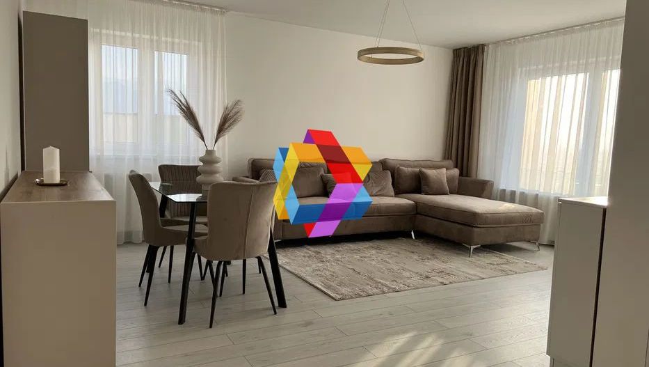 Apartament cu doua camere, zona Tractorul - Coresi, Top City 54 mp - Poză 1