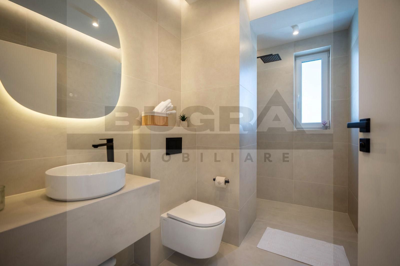 Apartament exclusivist cu terasă de 150 mp și jacuzzi încălzit - Poză 9
