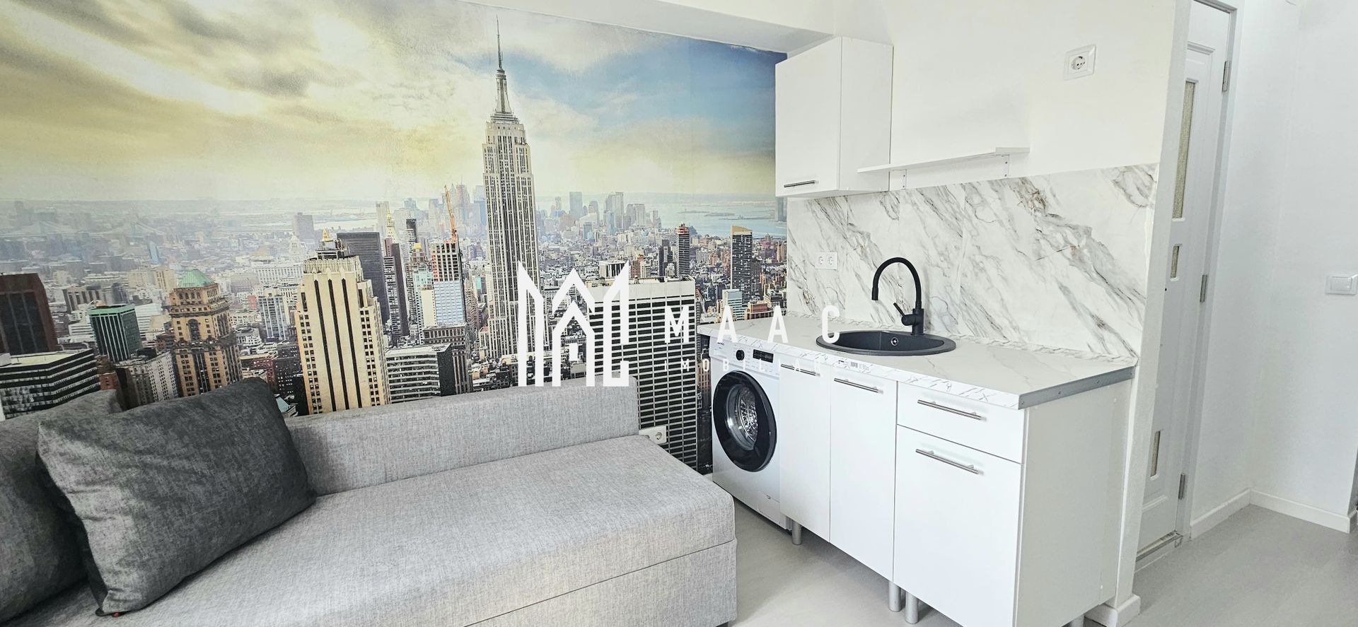 Garsoniera | Etaj 1 | Renovata complet | Mobilata | Lazaret - Poză 3