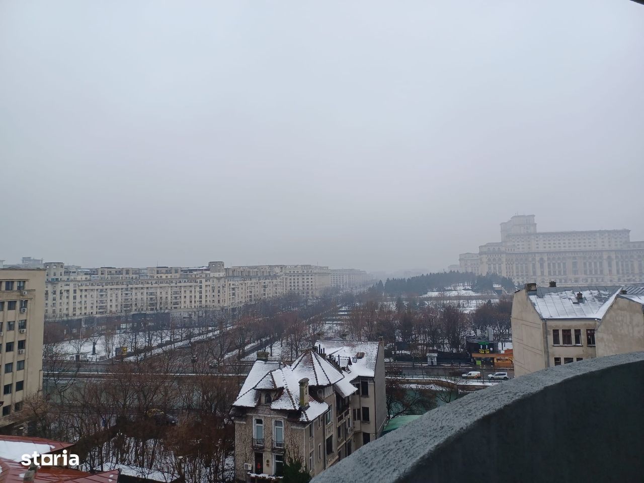 Penthouse ultracentral 4 camere, balcon panoramic, vedere Casa Poporului - Poză 19