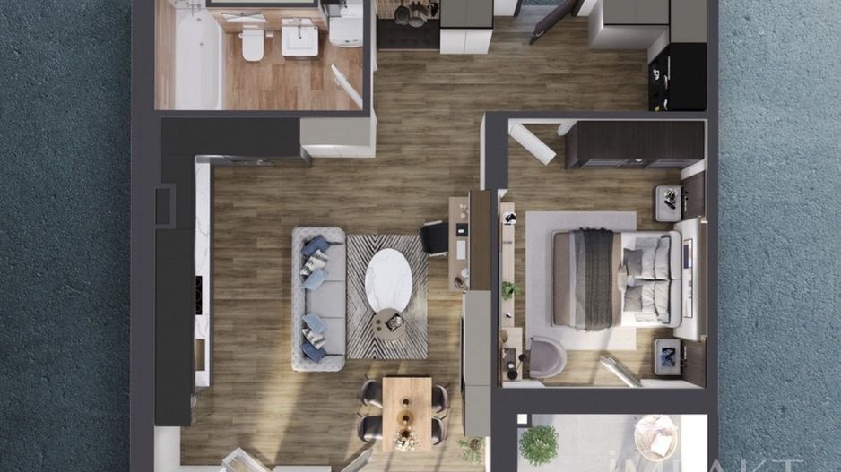 Apartament semidecomandat în ansamblu nou! - Poză 3