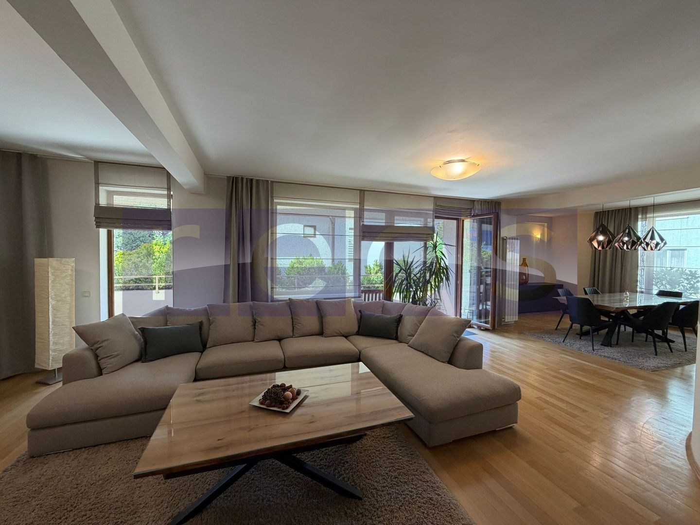 HERASTRAU | INCHIRIERE 4 CAMERE | MOBILAT-UTILAT LUX | PARCARE | 200MP - Poză 3