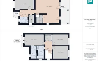Duplex 5 camere  în cartier Europa Mosnița Nouă - Poză 23