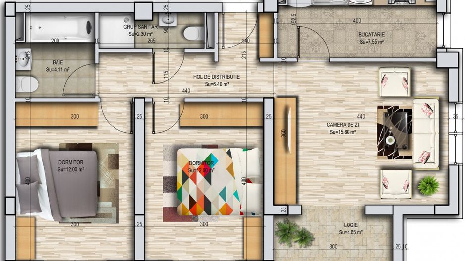 Apartament 3 camere decomandat - Militari Residence - Poză 3