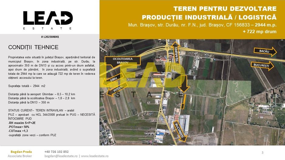 OPORTUNITATE INVESTIȚIE INDUSTRIALĂ/SERVICE AUTO/PRODUCȚIE/DEPOZITARE - Poză 3