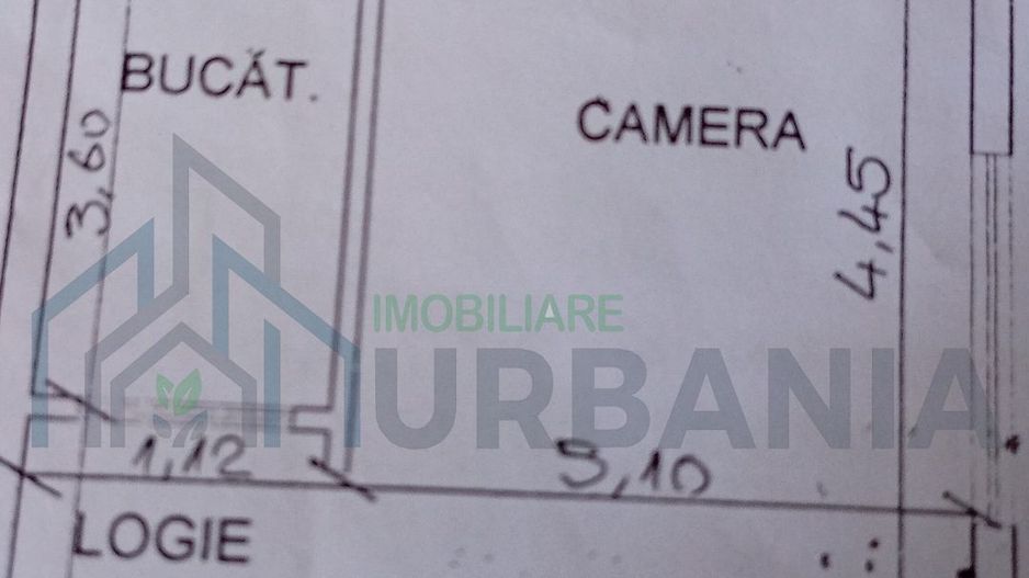 Apartament 1 cameră, etaj 1, Alexandru cel Bun, Iași - Poză 1