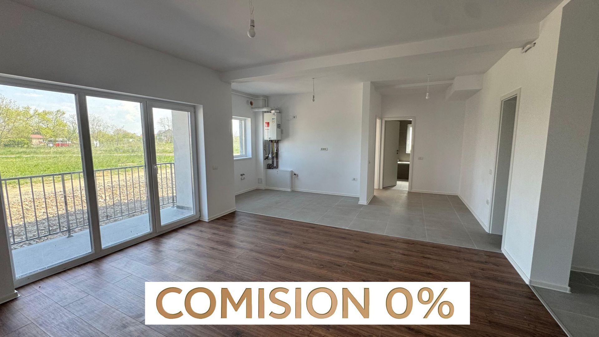COMISION 0| Apartament 2 camere| 59 mp + balcon 12 mp| Moșnița Nouă - Poză 1