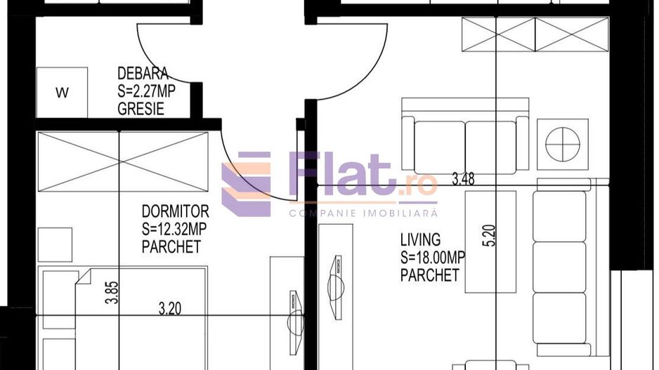 2 camere decomandat | Parcare| Stefan Baciu - Tractorul | - Poză 9