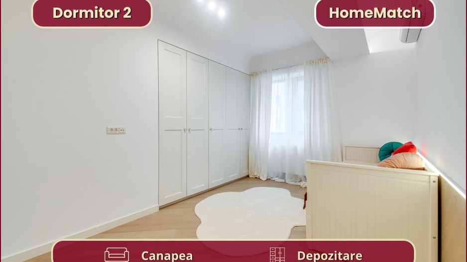 Cortina North || 2 Dormitoare || Amenajat premium || Comision 0% - Poză 10