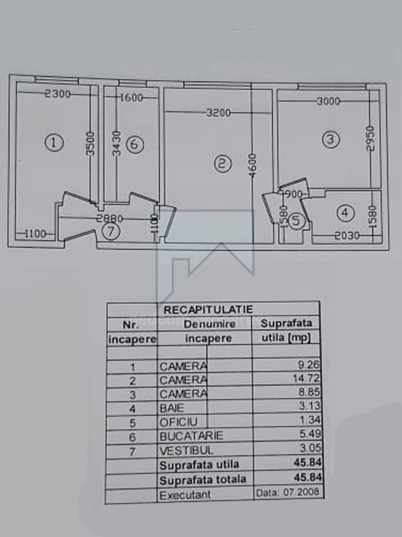 Vanzare apartament 3 camere - Drumul Taberei - Schiță 11