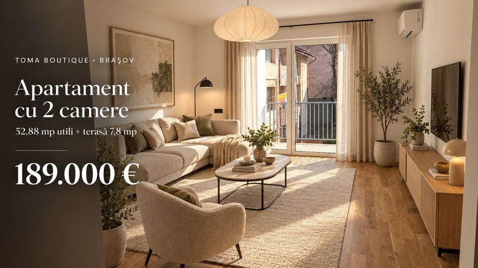 Apartament premium cu 2 camere | Toma Boutique Brașov | - Poză 1