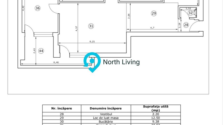 Apartament 4 camere de vânzare cu parcare în Green Vista/Iancu Nicolae - Poză 5