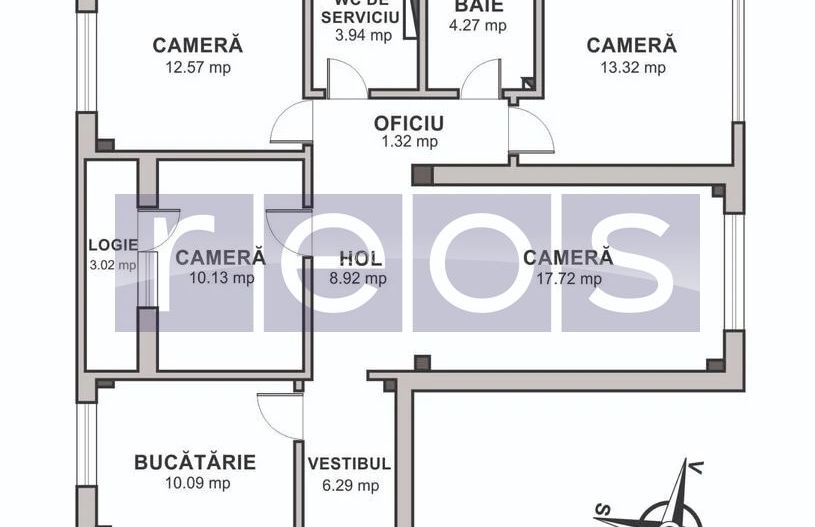 VANZARE 4 CAMERE | DECOMANDAT | ZONA BASARABIA - Poză 12