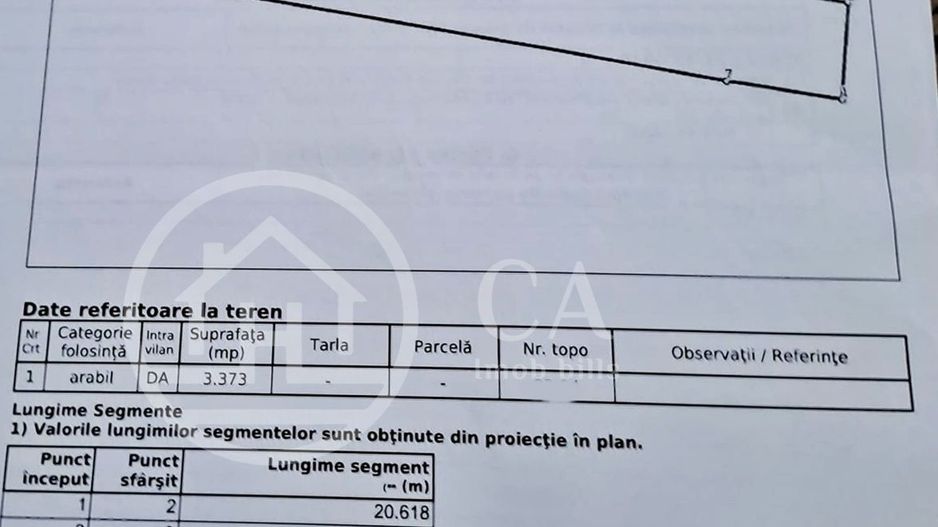 Teren intravilan de vanzare in Cefa, Bihor - Poză 2