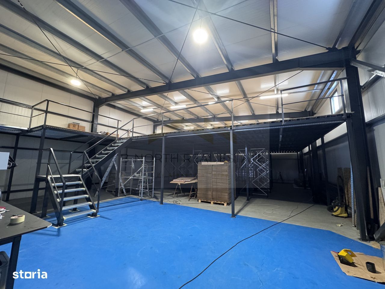 Hală nouă de închiriat 500 mp cu birou și acces TIR | lângă autostrada A2 - Poză 1