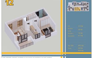 ✅ Studio Bloc Cu 4 Etaje - Poză 2