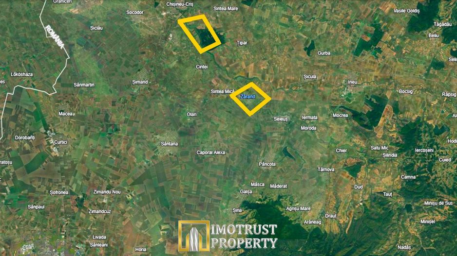 Teren agricol de vânzare în comuna Zărand, județul Arad – 34 ha - Poză 3