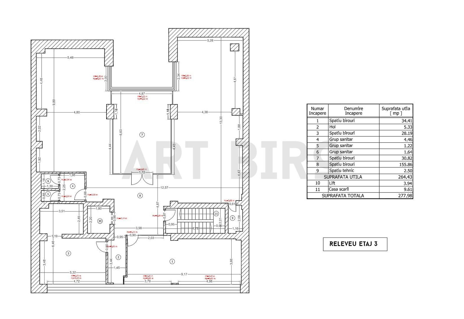 Zero comision, 276mp birou Unirii, arhitectura neoclasica 3' metrou - Schiță 12