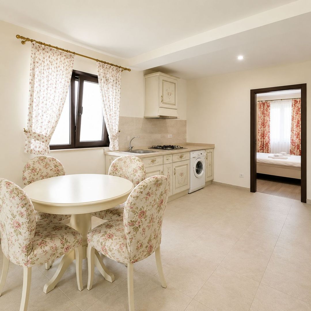 Apartament cu 2 camere la mansardă, complet mobilat și utilat - Poză 1