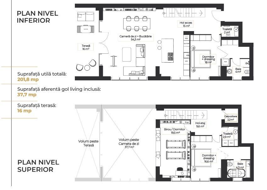 Loft industrial superb I 4 camere I Floreasca I Terasă generoasă - Poză 7